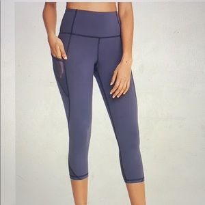 NWT High-Waisted Compression Crops